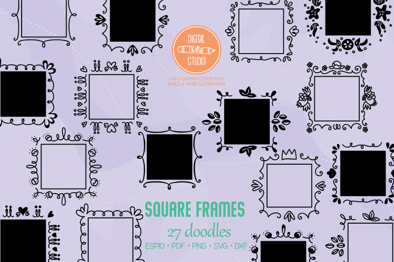 square-doodle-frames-hand-drawn-monogram-border