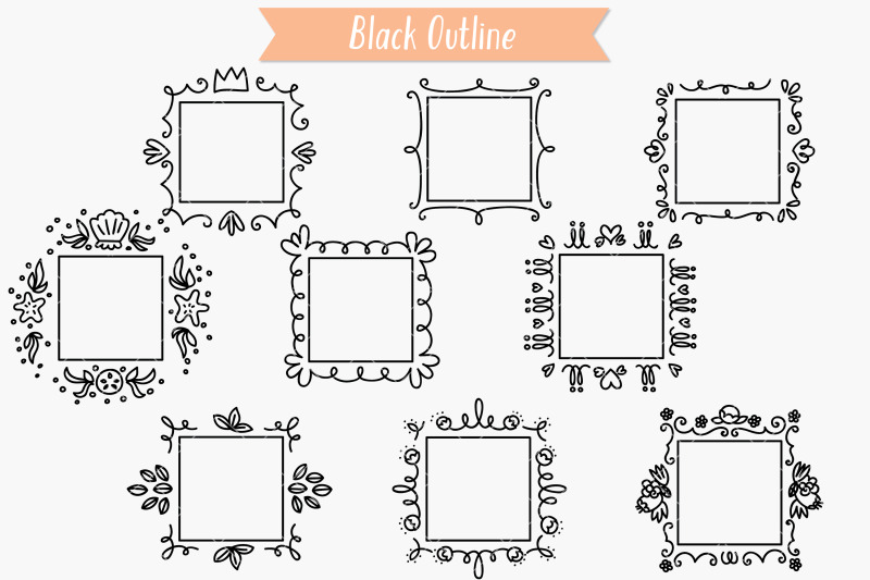 square-doodle-frames-hand-drawn-monogram-border