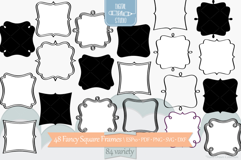 fancy-rectangular-frames-hand-drawn-border-monogram