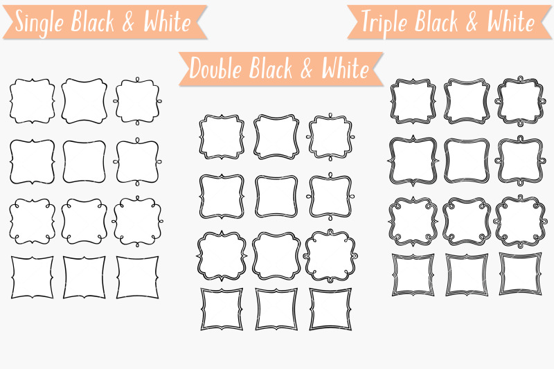 fancy-rectangular-frames-hand-drawn-border-monogram