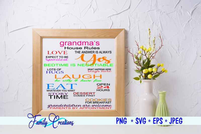 grandma-039-s-house-rules