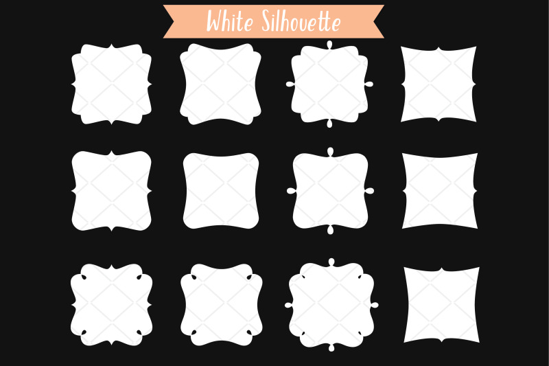 fancy-square-frames-white-hand-drawn-border-monogram