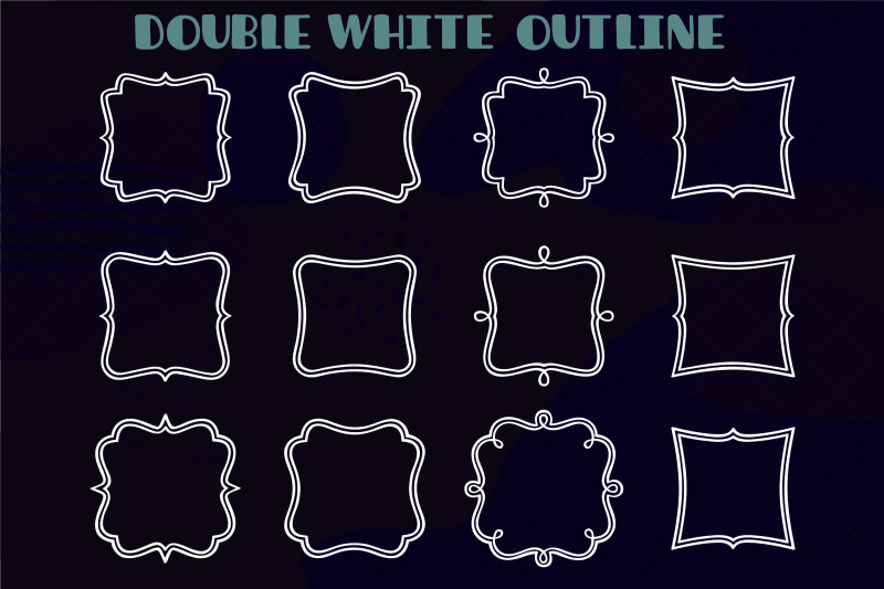 white-fancy-square-frames-hand-drawn-border-monogram