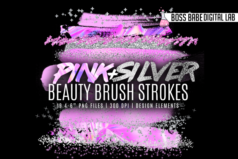 pink-and-silver-beauty-brush-strokes
