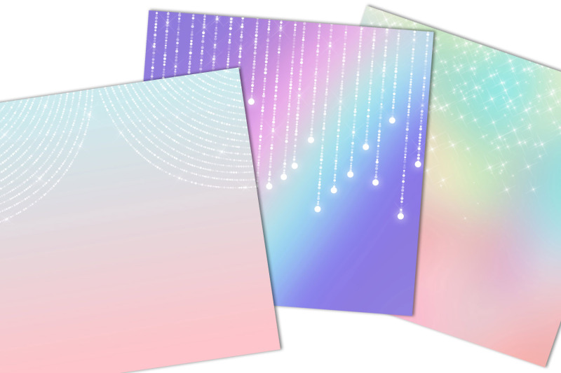 rainbow-pastel-fairy-lights-digital-paper