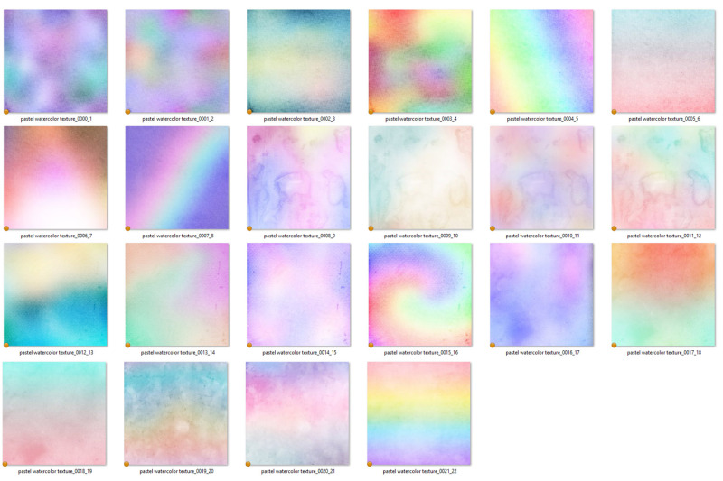 Download Rainbow Pastel Watercolor Digital Paper By Digital Curio ...