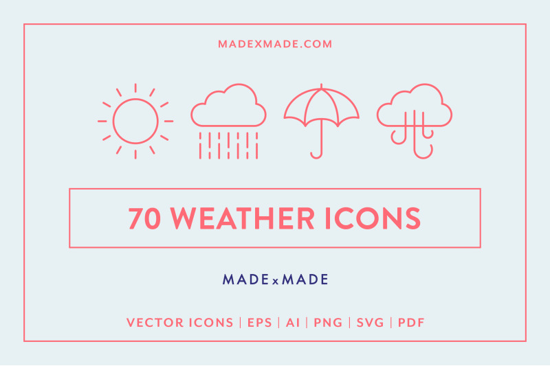 line-icons-weather
