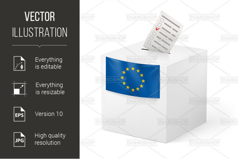 ballot-box-with-voicing-paper-european-union