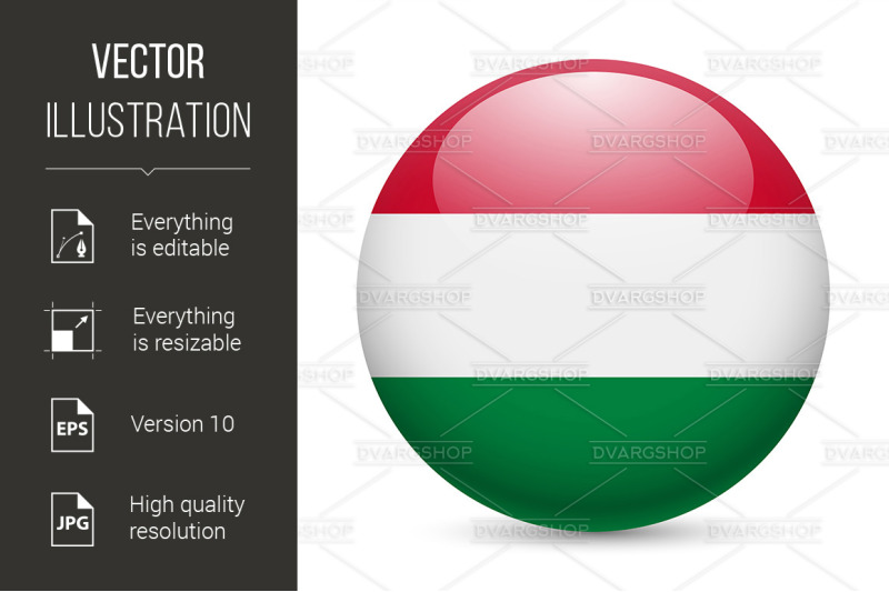 round-glossy-icon-of-hungary