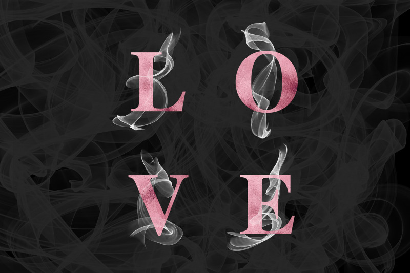 smoke-and-rose-letters