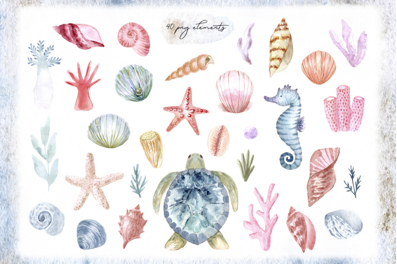 watercolor-sea-collection-patterns-and-cliparts