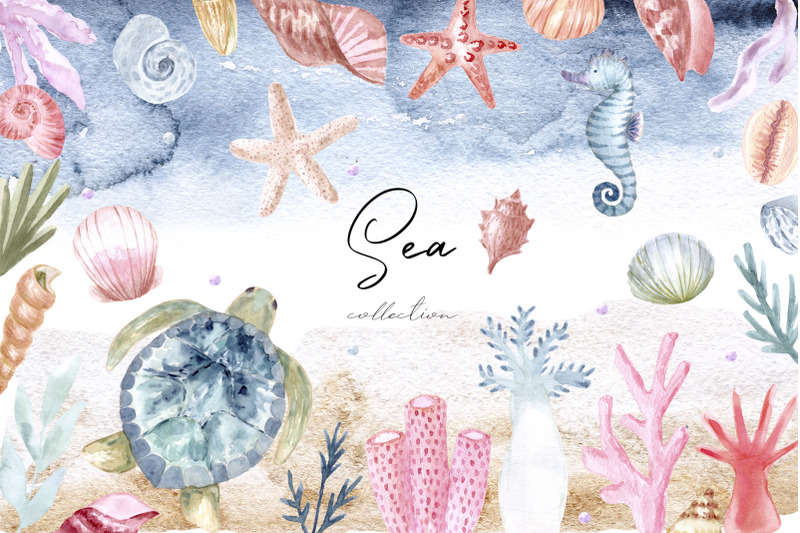 watercolor-sea-collection-patterns-and-cliparts