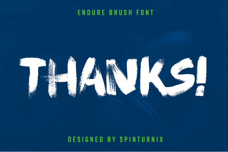 endure-hand-painted-brush-font