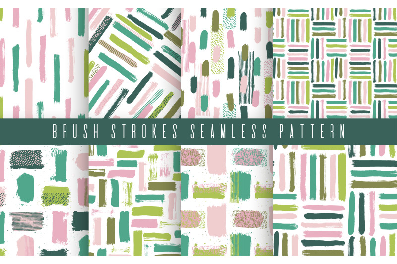 brush-strokes-pattern