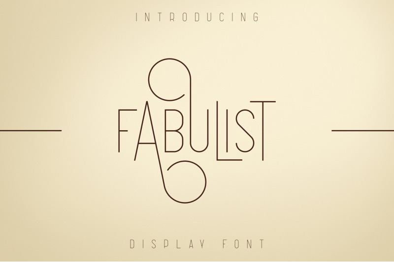 fabulist-display-font