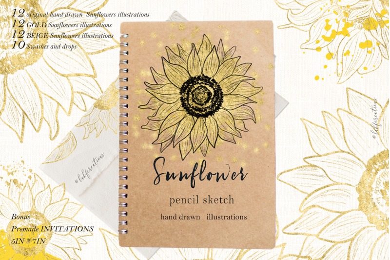 sunflower-sketch-outline-graphics