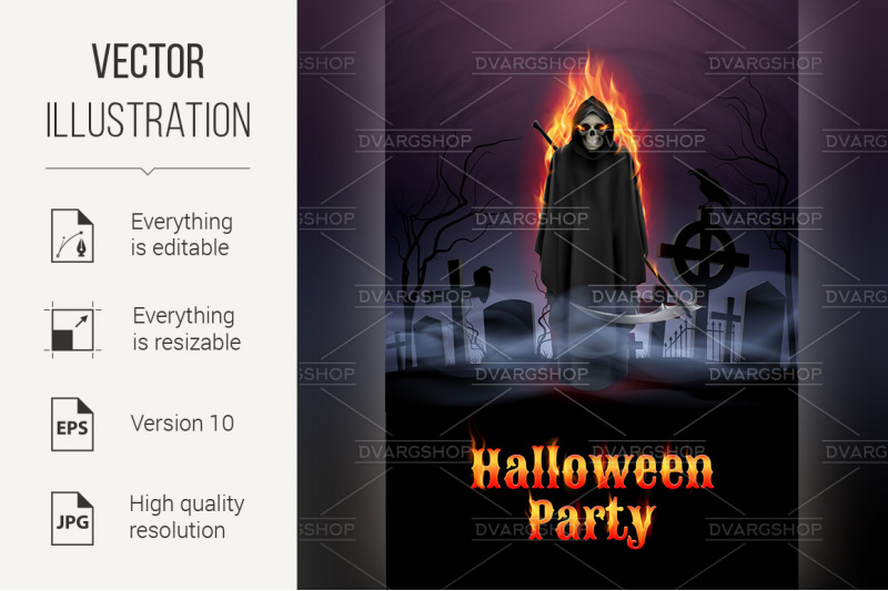 halloween-party-illustration