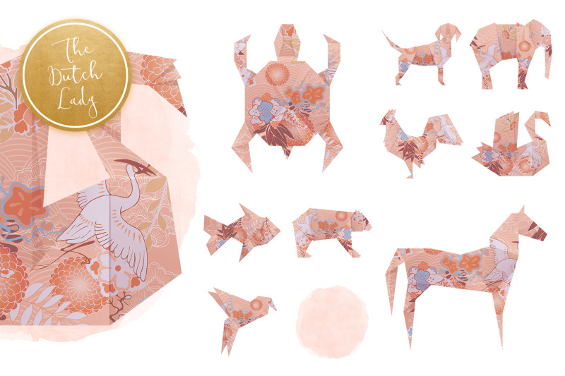 origami-animals-clipart-set