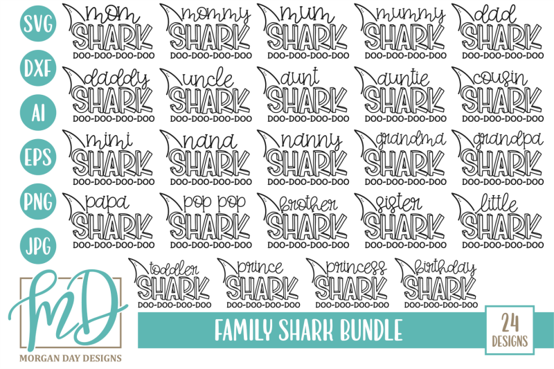 shark-family-svg-bundle