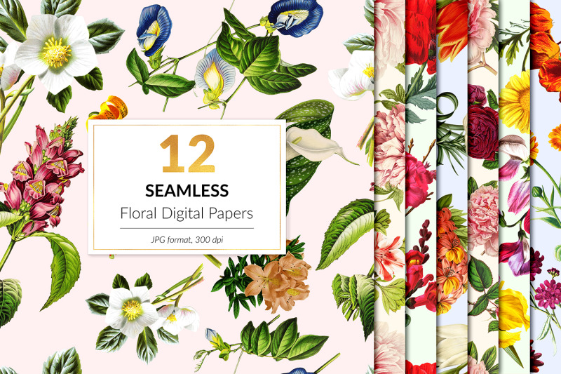 seamless-floral-digital-paper