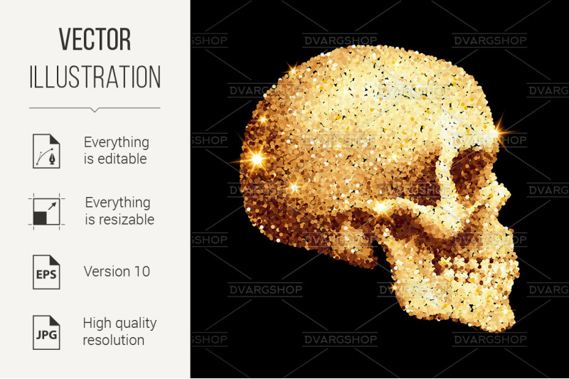 abstract-skull