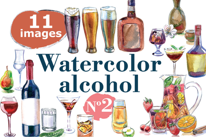 watercolor-alcohol-2-vector-set