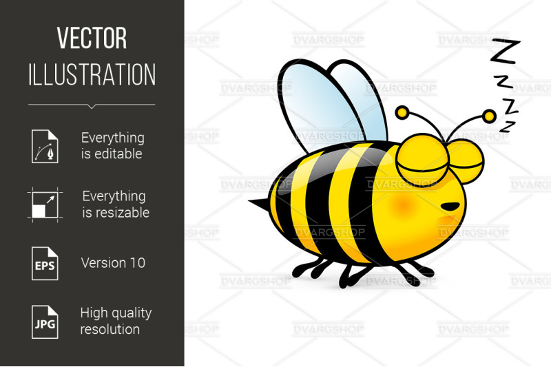 cartoon-bee