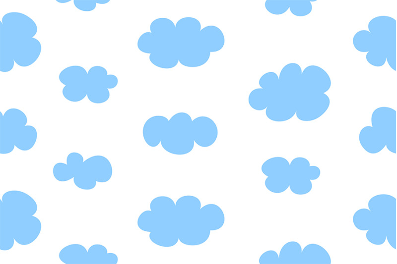 set-of-clouds-pattern