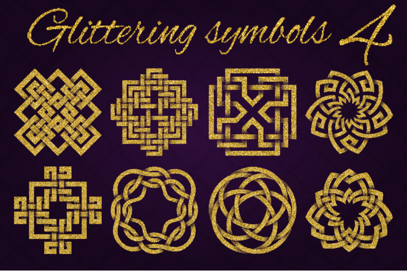 golden-glittering-symbols-pack-4