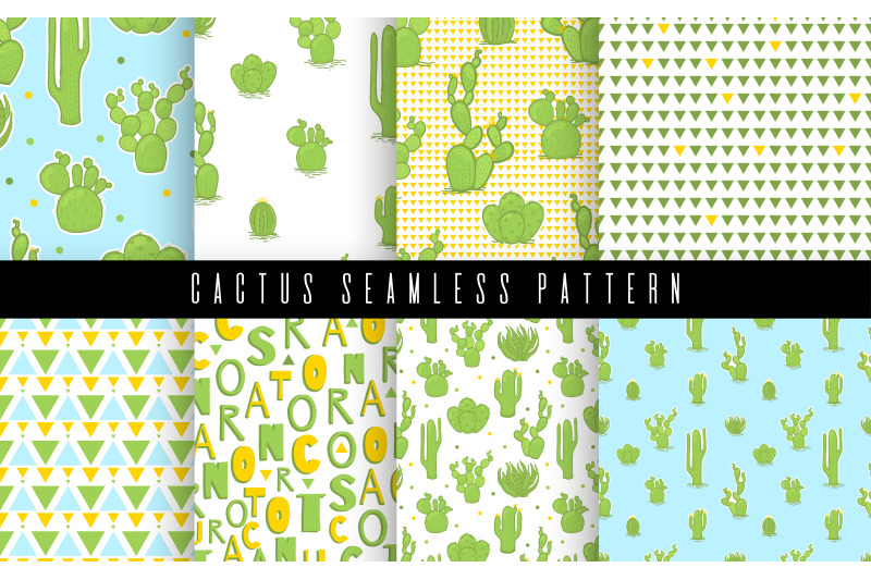 cactus-pattern-set