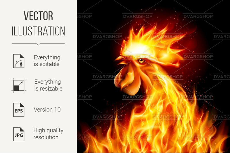 fire-rooster