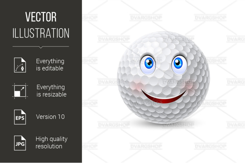 golf-ball-cartoon-character