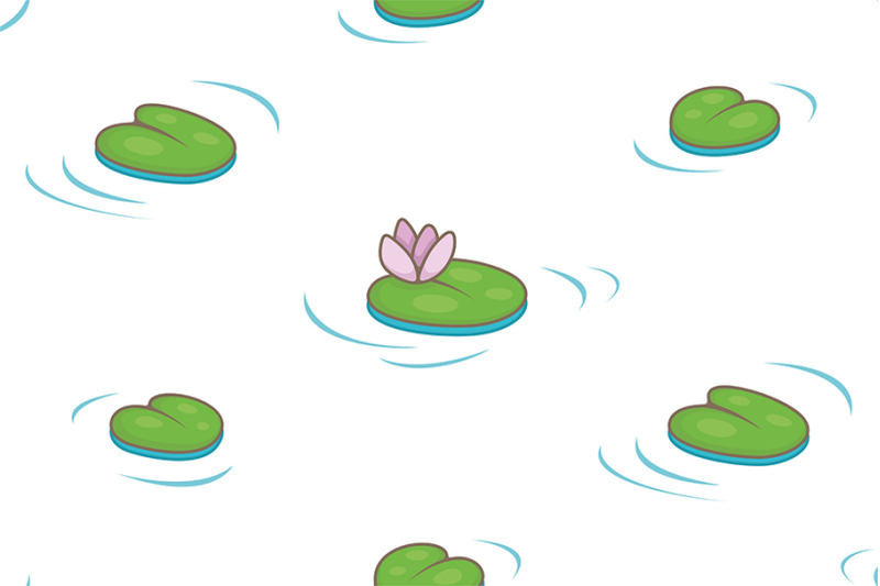 water-lilies-and-green-leaves