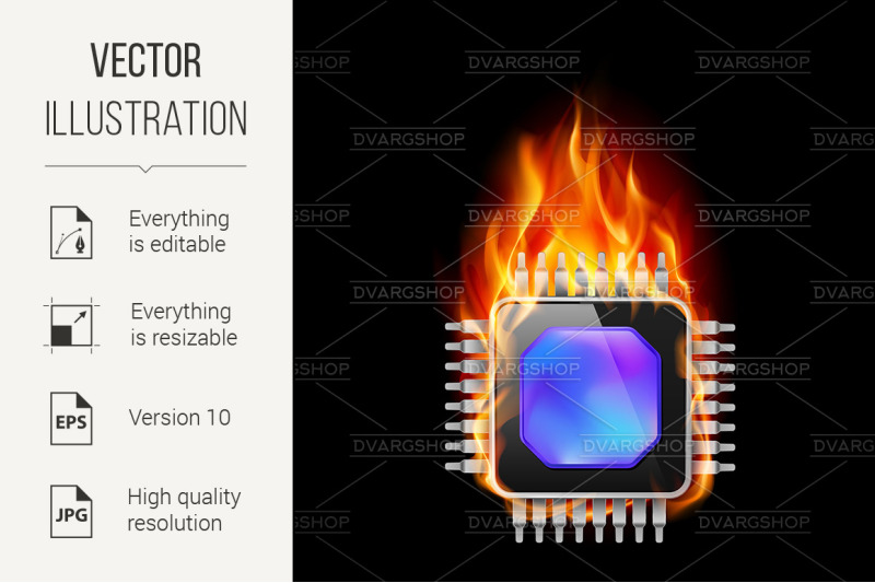 burning-processor