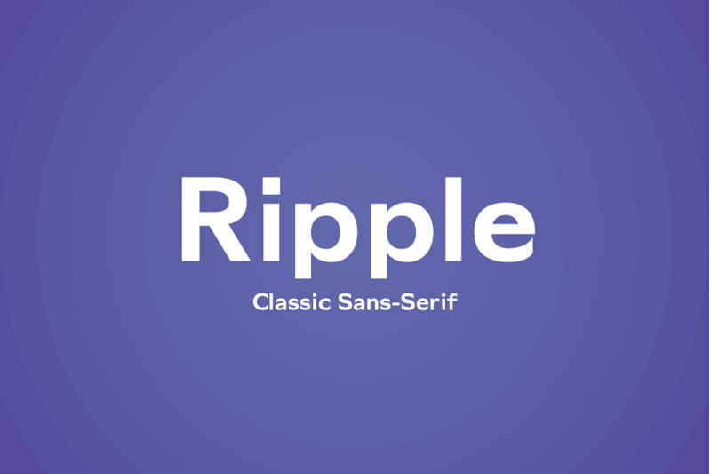 ripple-classic-sans-serif