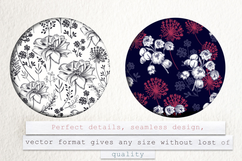 set-of-vector-floral-patterns