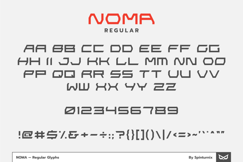 Noma Wide Set Display Font 4 Fonts By Spinturnix Thehungryjpeg Com