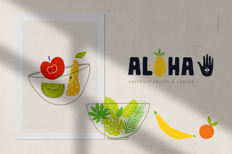 aloha-abstract-fruits-amp-leaves