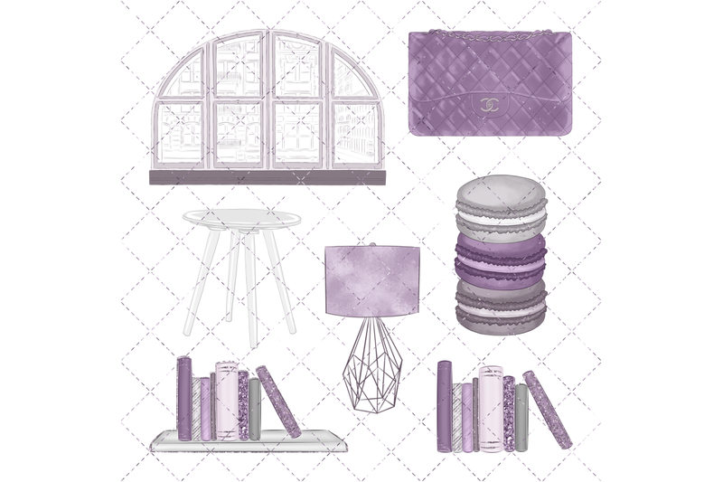 lavender-fashion-clipart