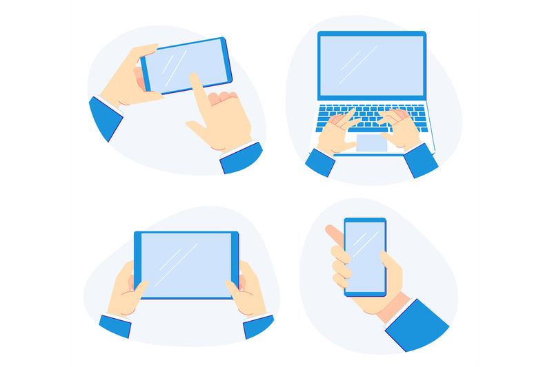 holding-devices-in-hand-smartphone-in-hands-hold-laptop-computer-and