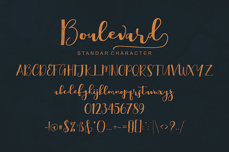 boulevard-script-font