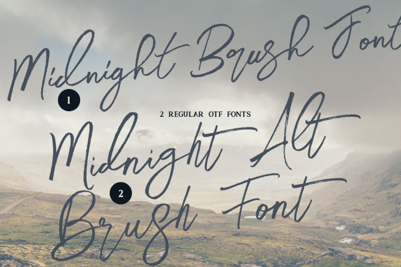 midnight-brush-amp-svg-font