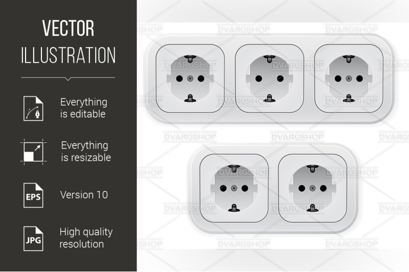 realistic-illustration-of-different-forms-outlets