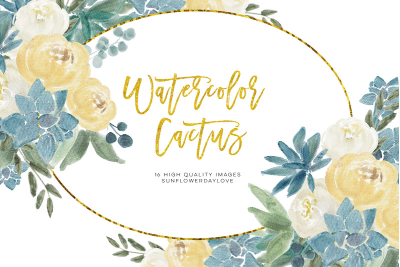 watercolor-flower-cactus-clipart-white-rose-peonies-succulent-clipart
