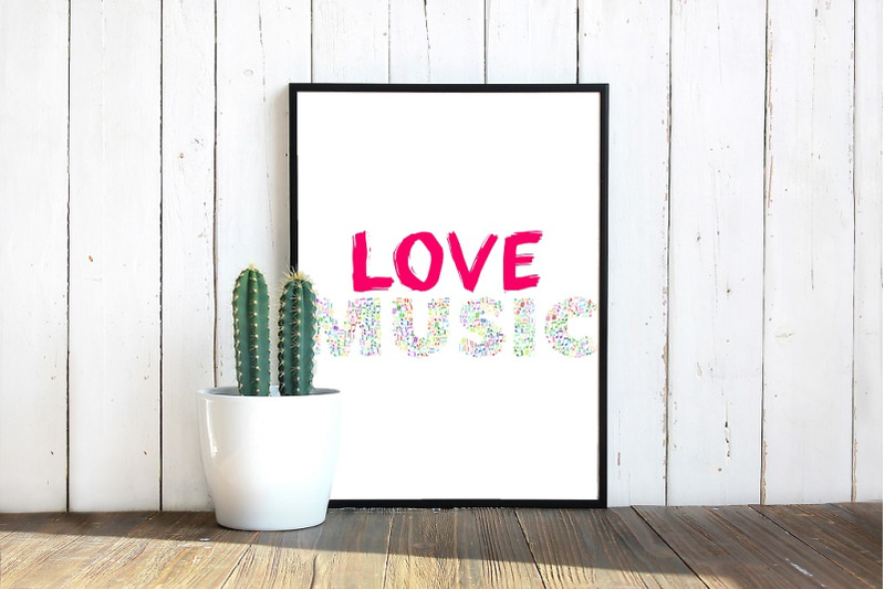 love-music-painted-words-svg-music-notes-cut-files-decal-clipart