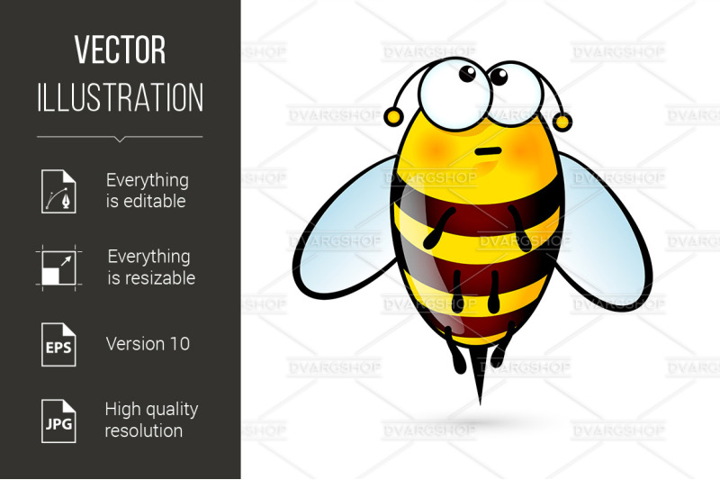 cartoon-bee