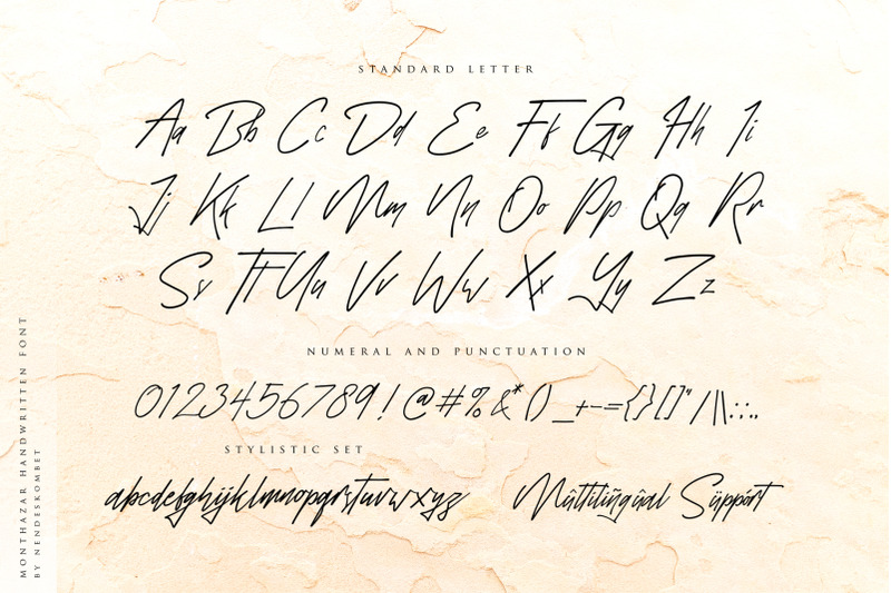 monthazar-handwritten-font