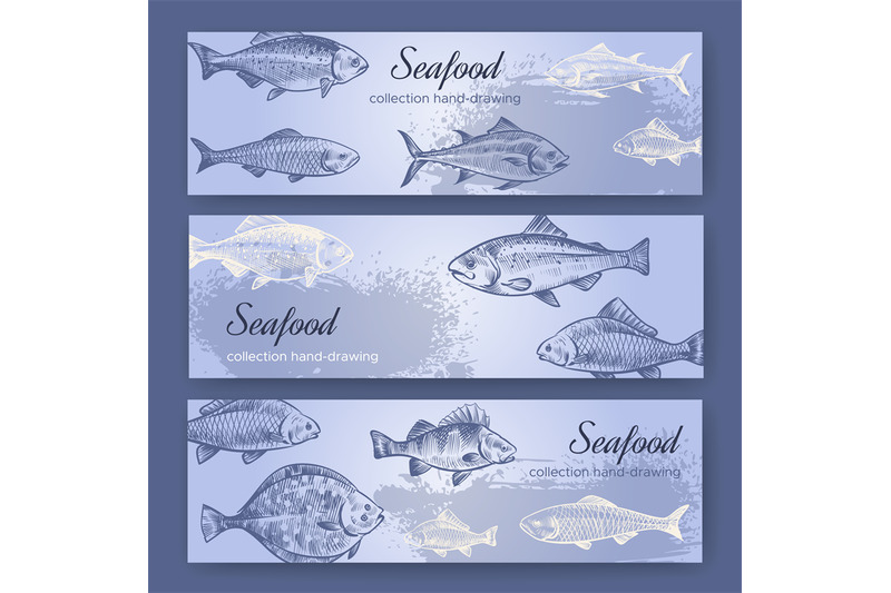 seafood-flyers-vintage-mediterranean-fish-food-poster-sea-restaurant