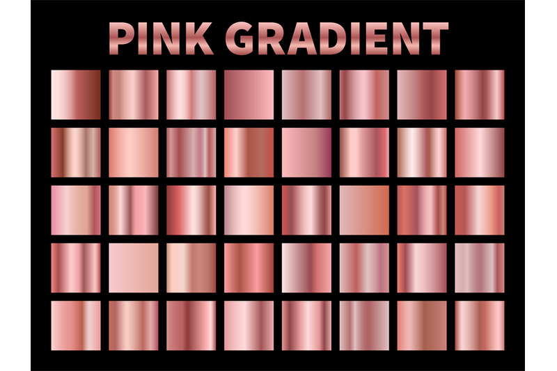 pink-metallic-gradients-golden-rose-gradient-foil-shiny-roses-metall