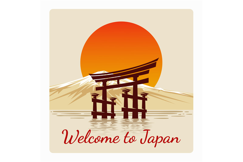 welcome-to-japan-retro-poster